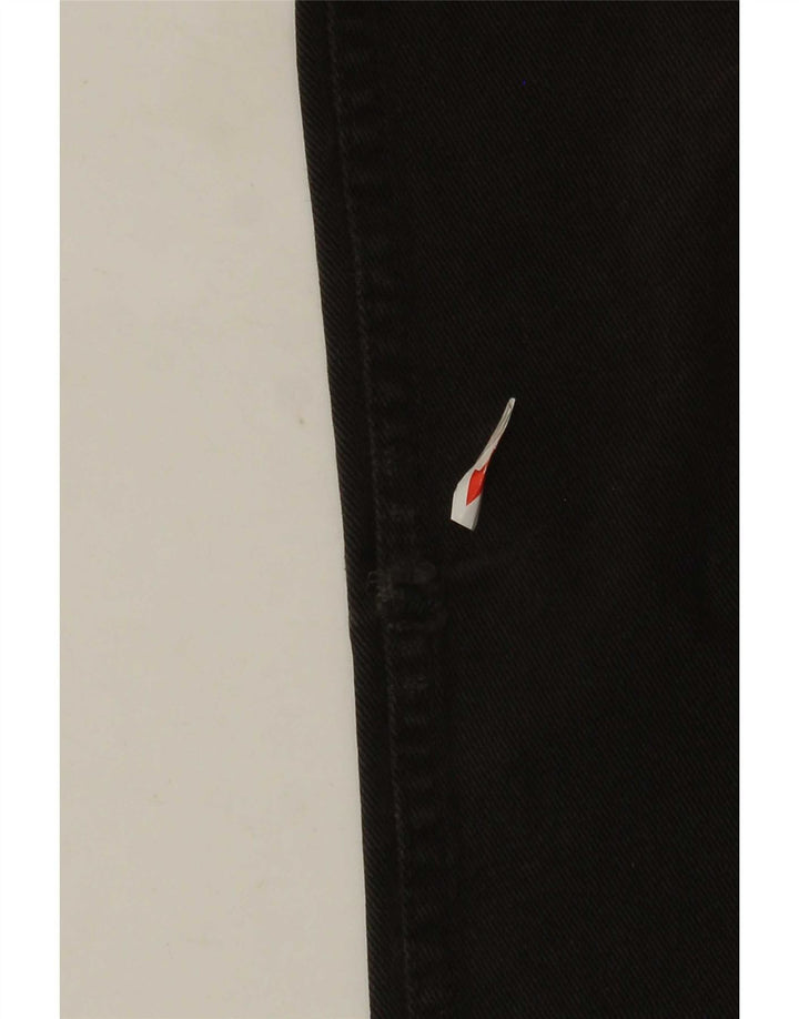 Wrangler Straight Jeans til mænd W36 L32 Sort bomuld