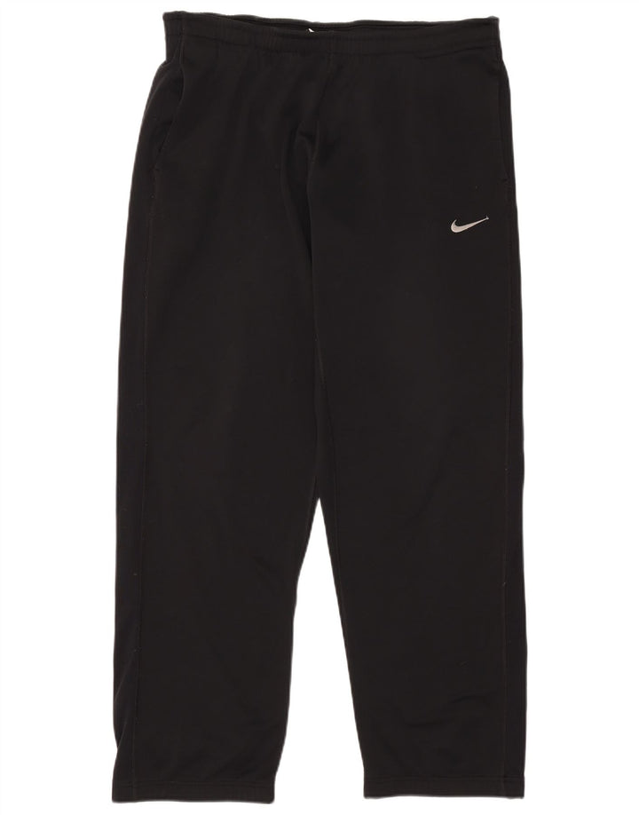 Nike herre Therma-Fit træningsdragt bukser, store sorte polyester