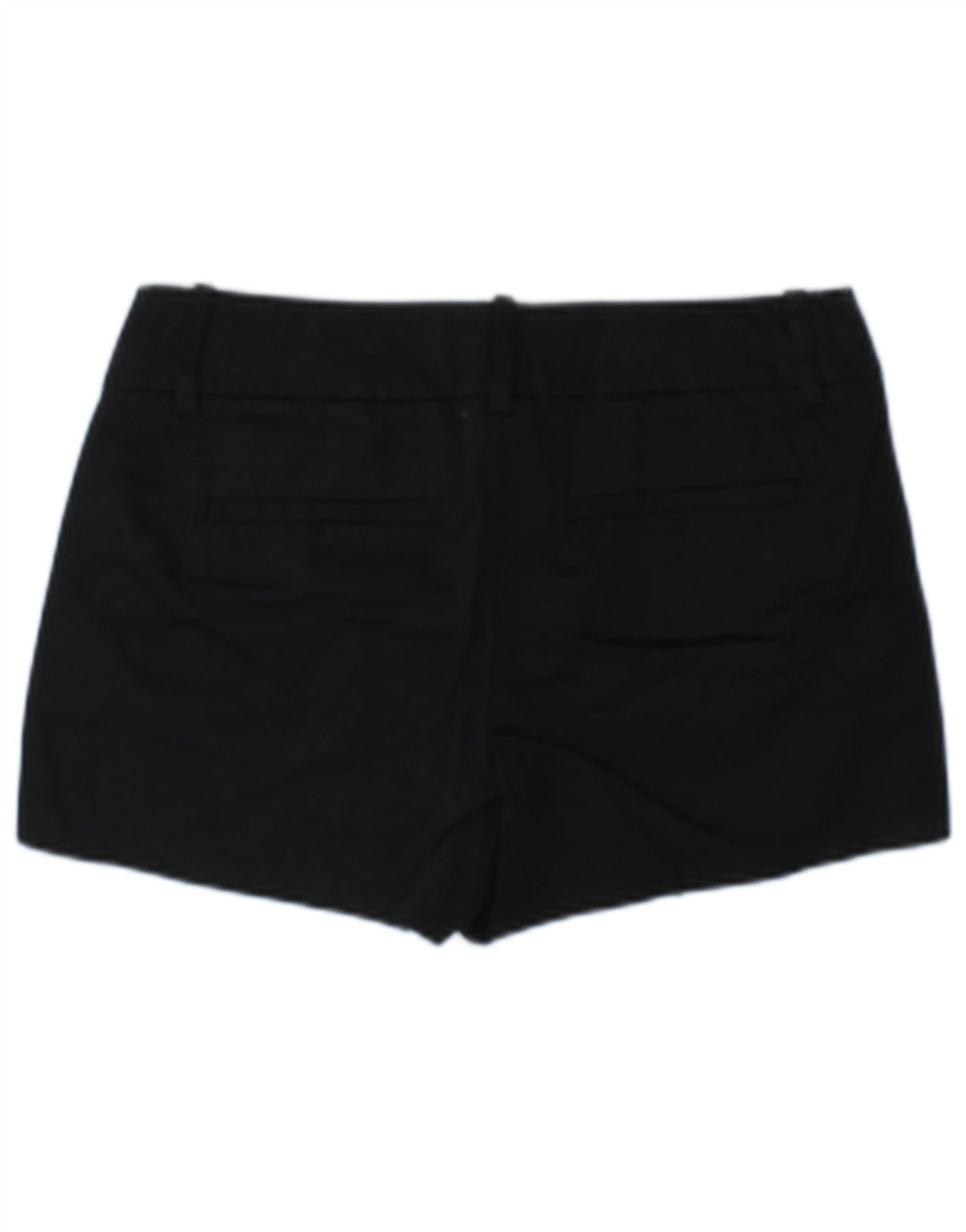 Mossimo Chino Shorts til kvinder US 2 XS W32 Sort Bomuld