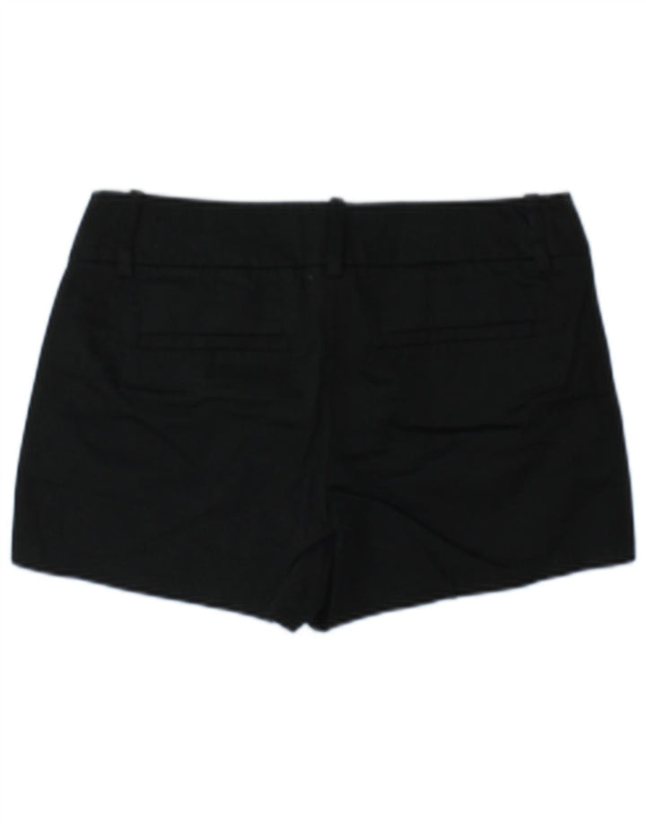 Mossimo Chino Shorts til kvinder US 2 XS W32 Sort Bomuld