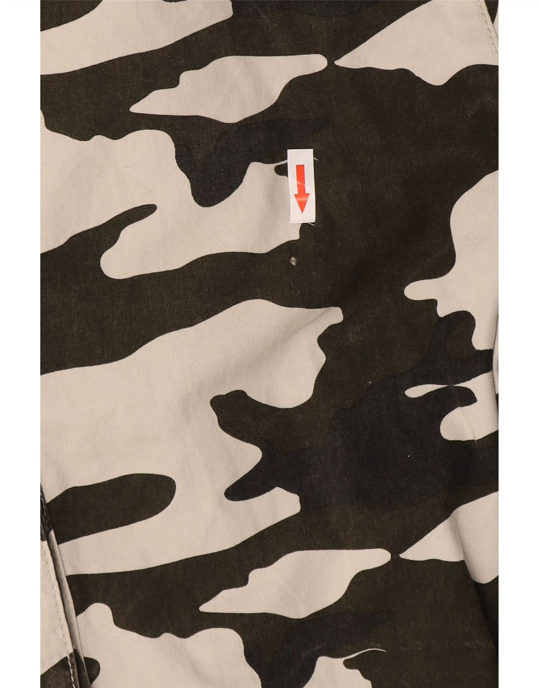 French Connection Herre Cargo Shorts W34 Large Khaki Camouflage
