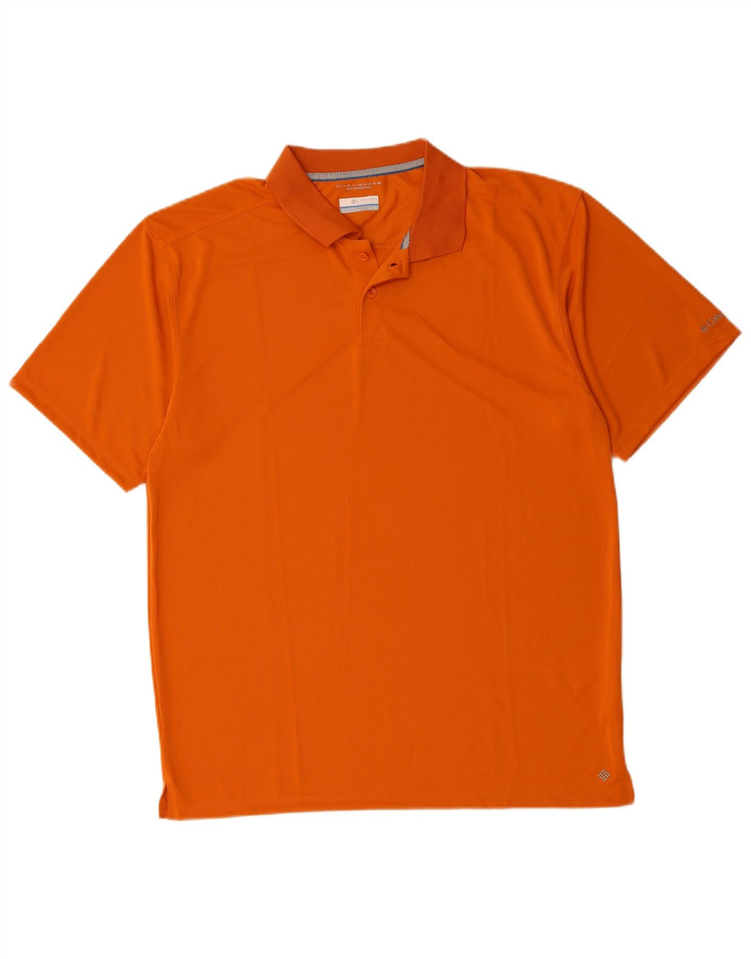 Columbia Herre Omni-Shade Polo Shirt XL Orange Polyester