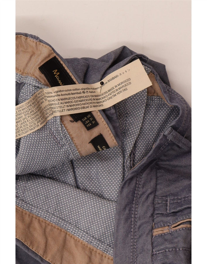 Massimo Dutti Herre Lige Chinobukser EU 40 Medium W31 L32 Grå