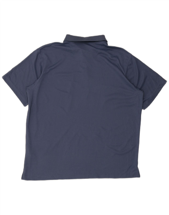 Columbia Herre Omni-Wick Polo Shirt XL Navy Blue Polyester