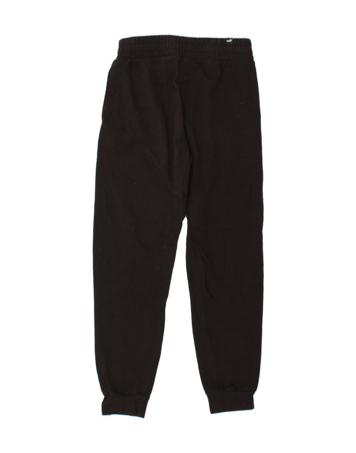 PUMA Womens Tracksuit Trousers Joggers UK 10 Small Black Vintage Puma and Second-Hand Puma from Messina Hembry 