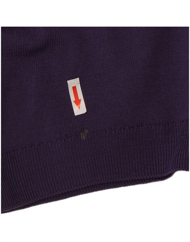 Classics Dame Cardigan Sweater UK 16 Stor Lilla Uld