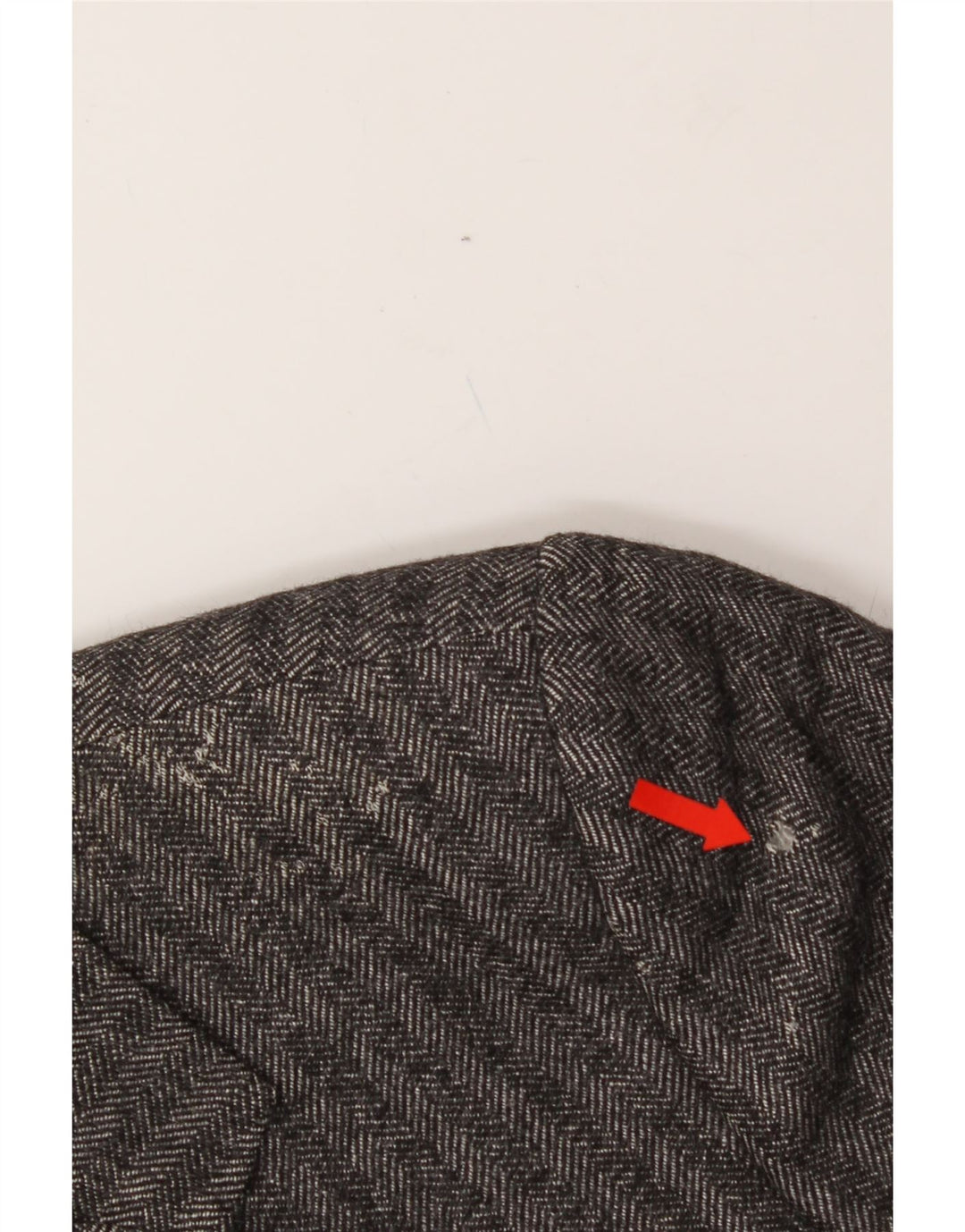 ARMANI COLLEZIONI Mens 3 Button Blazer Jacket IT 52 XL Grey Herringbone Vintage Armani Collezioni and Second-Hand Armani Collezioni from Messina Hembry 