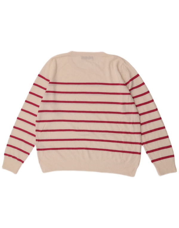 Marks & Spencer Dame sweater med rund hals DK 16 Stor Off White