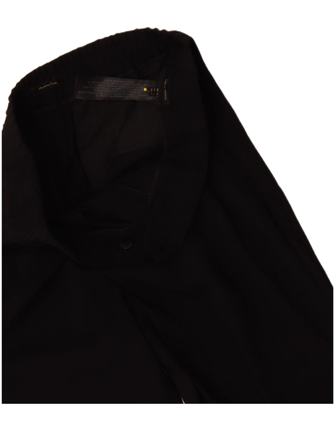 MASSIMO DUTTI Lige jakkesæt til kvinder EU 40 Medium W30 L26 Sort