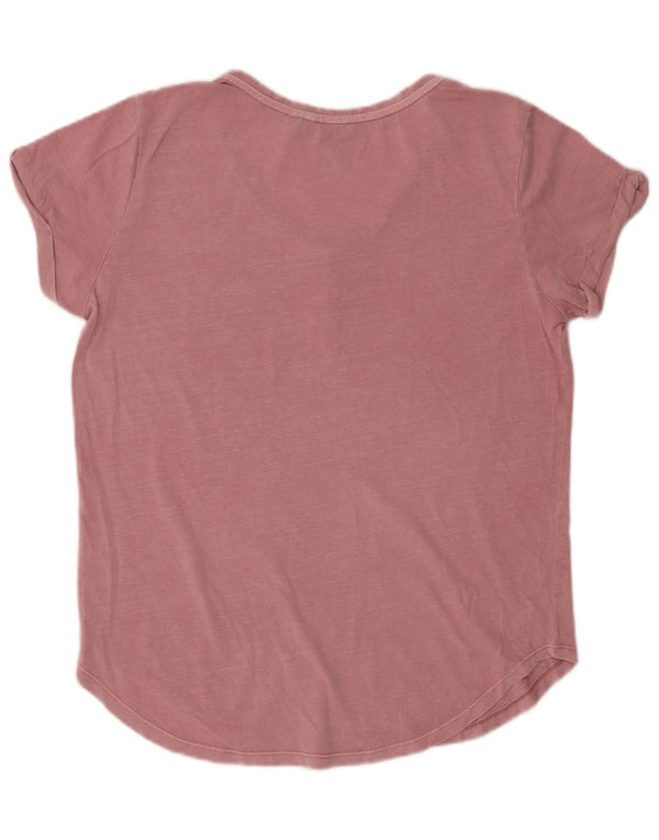G-STAR Womens T-Shirt Top UK 14 Medium Pink