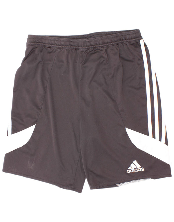 Adidas Boys Sports Shorts 13-14 år XL Sort Colourblock Polyester