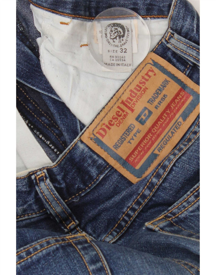 Diesel Herre Bootcut Jeans W32 L33 Blå Bomuld