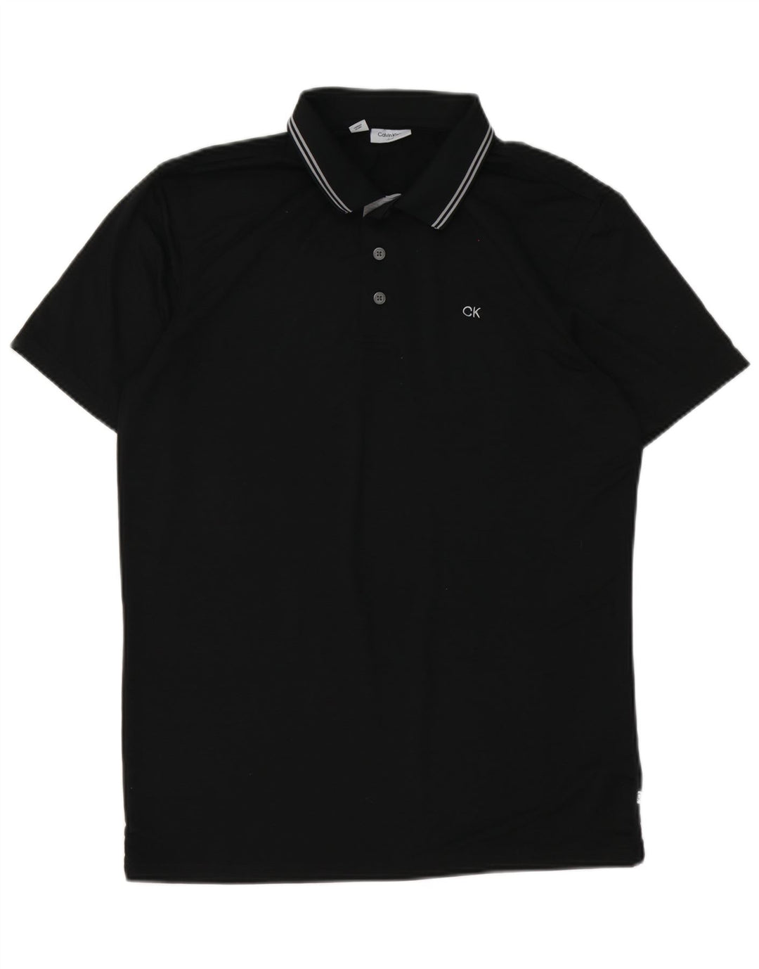 Calvin Klein herre poloshirt Medium sort polyester