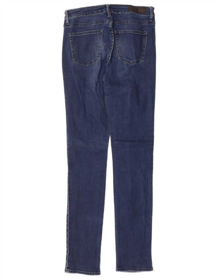 CALVIN KLEIN Dame Skinny Jeans W32 L32 Blå Bomuld