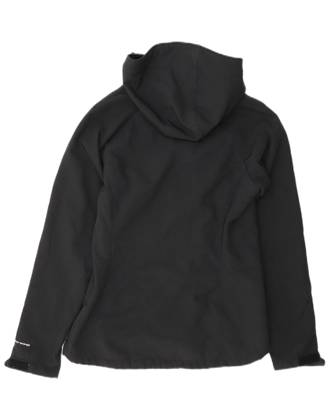 Columbia herre hætte vindjakke UK 36 Small Navy Blue Polyester