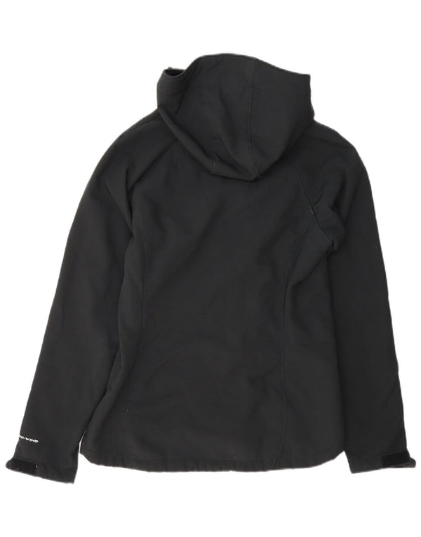 Columbia herre hætte vindjakke UK 36 Small Navy Blue Polyester