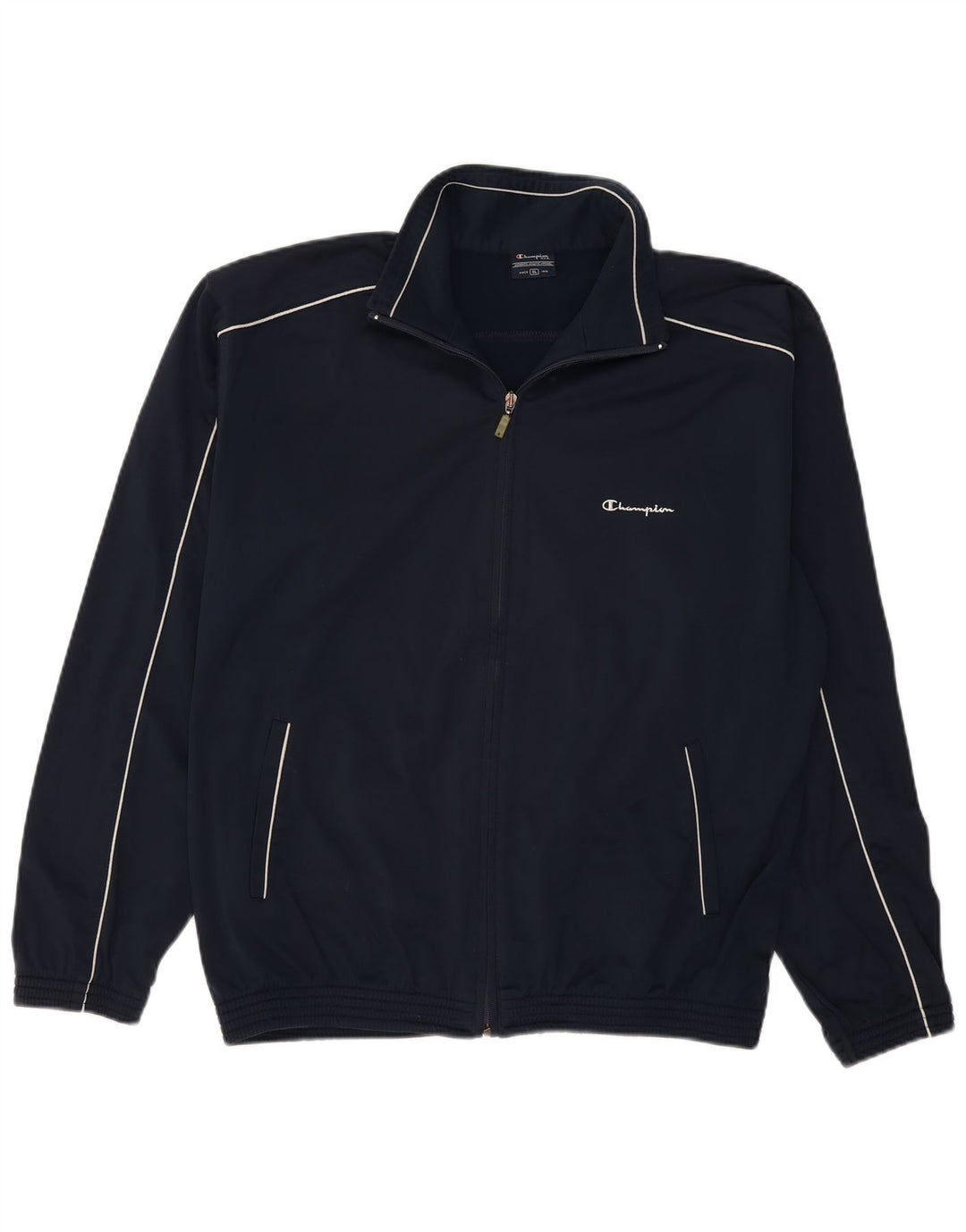 CHAMPION Træningsdragt til mænd Topjakke XL Marineblå Polyester