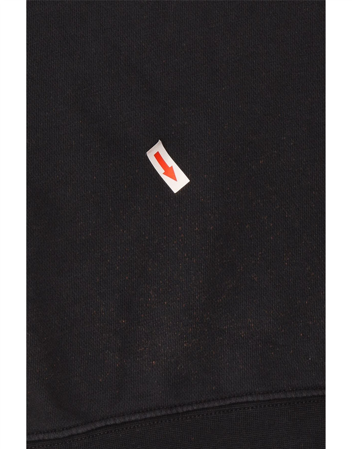 Nike grafisk sweatshirt til mænd, lille sort bomuld