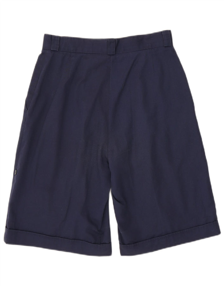 Lacoste Herre Pegged Chino Shorts Størrelse 42 Medium W28 Marineblå Bomuld