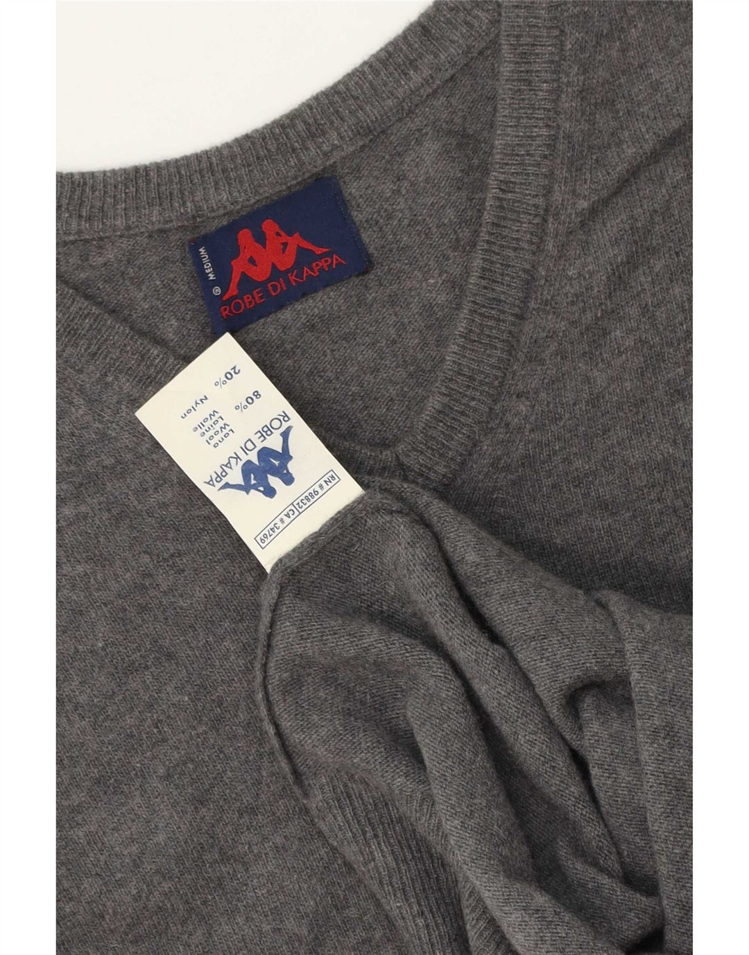 Kappa Herrevest Tank Top Medium Grå Uld