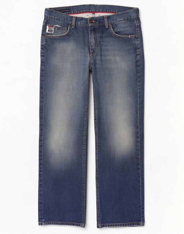 Tommy Hilfiger Straight Jeans til mænd W36 L32 Blå