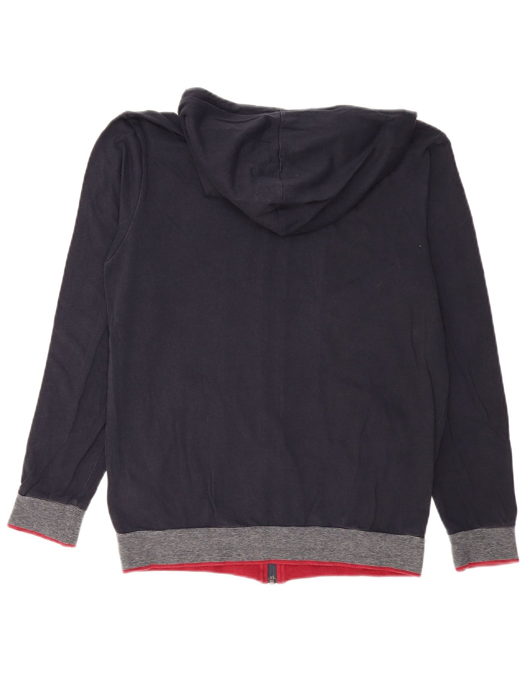 HUGO BOSS Hættetrøje med lynlås til mænd Lille marineblå bomuld