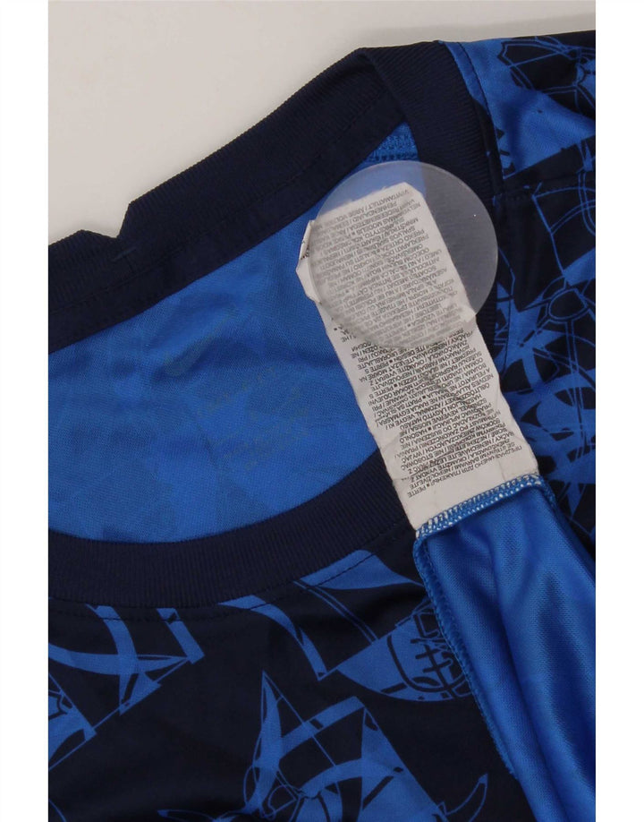 Nike Herre Tottenham Hotspur T-Shirt Top Stor Marineblå Geometrisk
