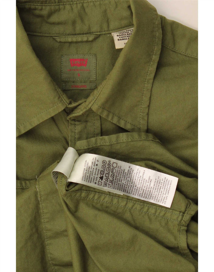 Levi's Herre Standard Fit Skjorte Lille Khaki Bomuld