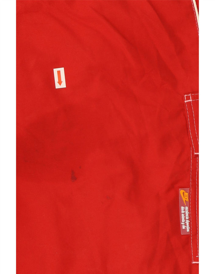 Nike Badeshorts til mænd Medium Rød Bomuld