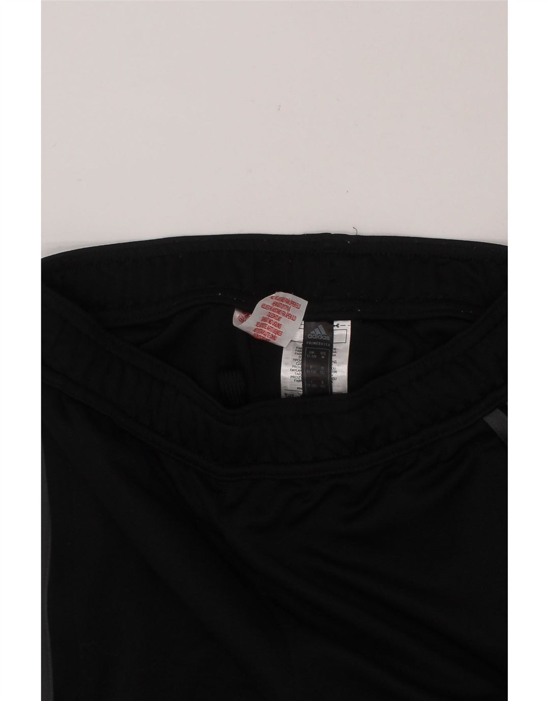 ADIDAS Boys Aeroready Tracksuit Trousers 11-12 Years Black Polyester Vintage Adidas and Second-Hand Adidas from Messina Hembry 
