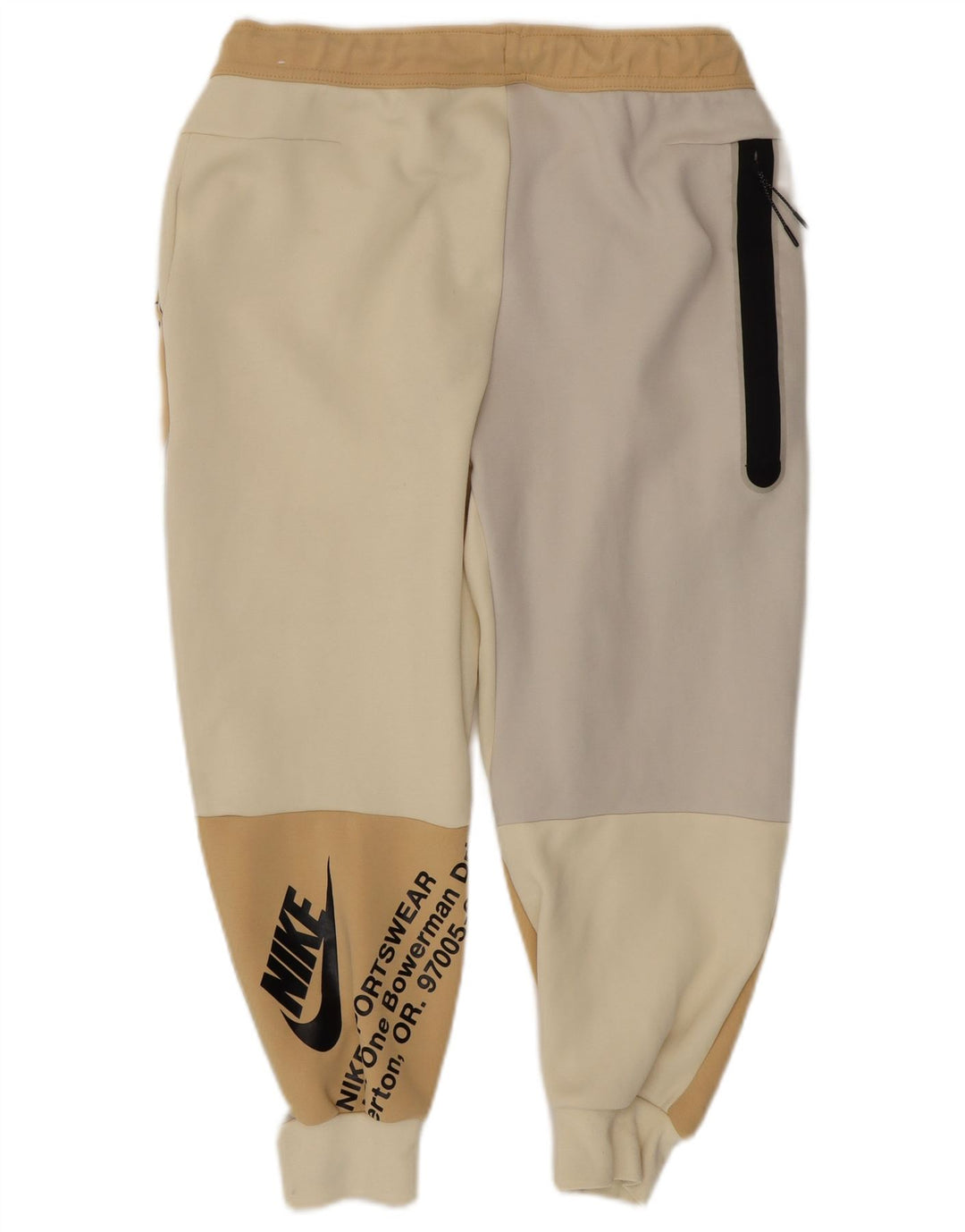 Nike Herre Grafisk Capri træningsdragt Bukser Joggers Medium Beige Colourblock