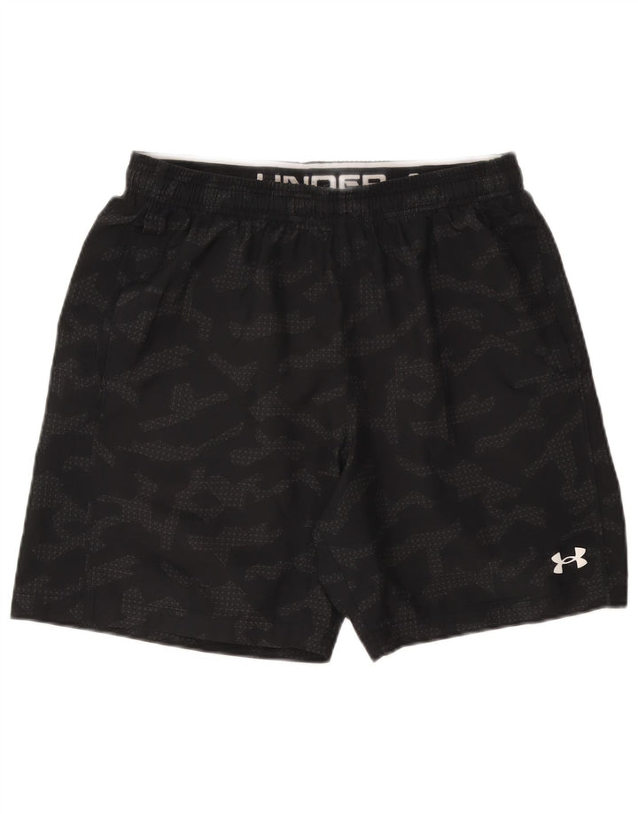 UNDER ARMOUR Herre Sportshorts Store Sorte Geometriske