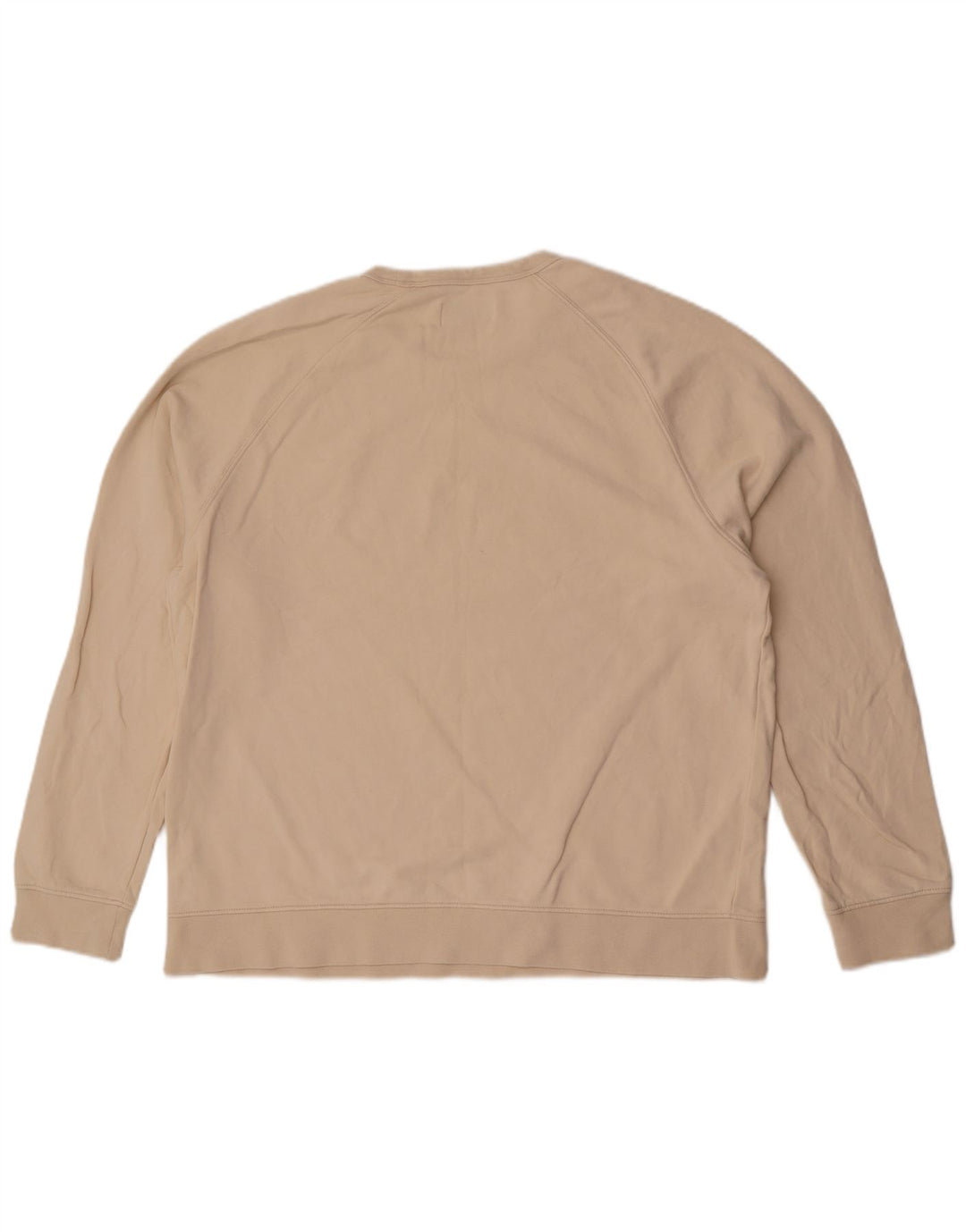 Marks & Spencer Herre Sweatshirt Jumper XL Beige Bomuld