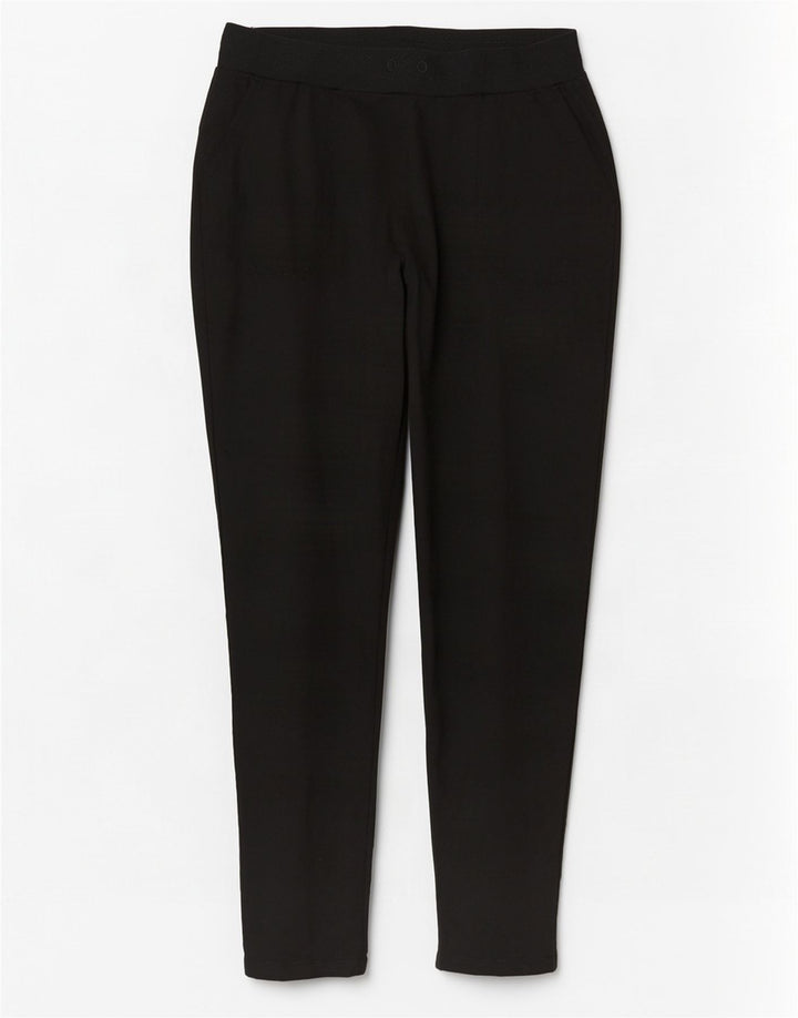 Izod Træningsdragtsbukser til kvinder UK 14 Medium Sort Polyester