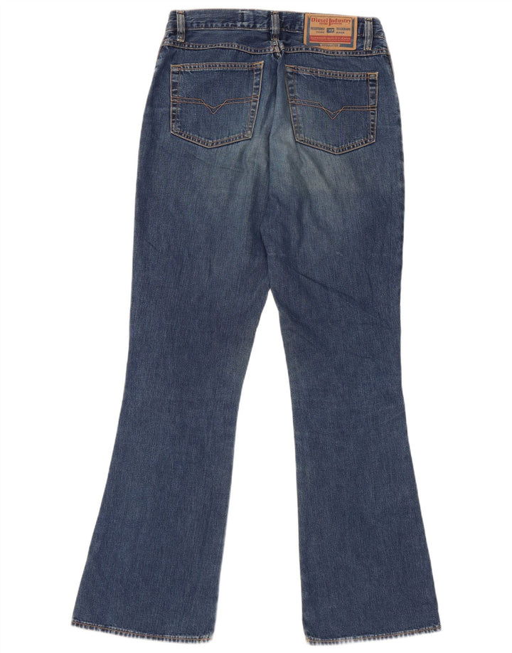 Diesel Herre Bootcut Jeans W32 L33 Blå Bomuld