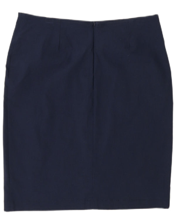 Yessica Womens Pencil Skirt EU 36 Small W30 Navy Blue Viscose