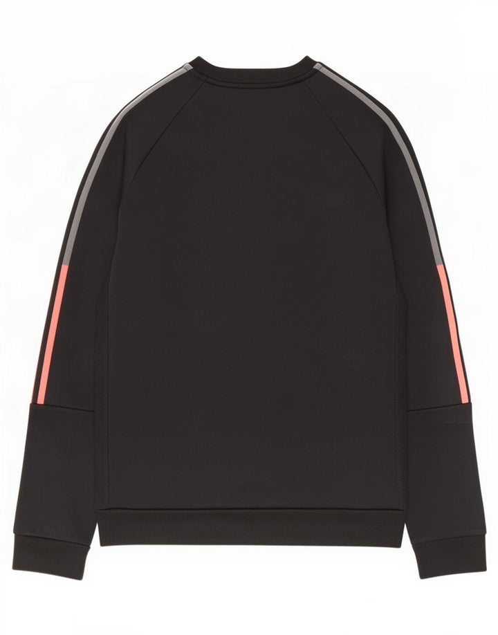 Adidas Grafisk Sweatshirt Jumper Medium Sort Polyester til mænd