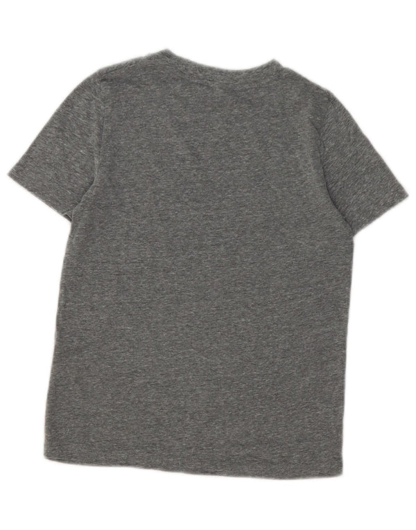 Abercrombie & Fitch Boys T-Shirt Top 5-6 år Grå Flecked Bomuld