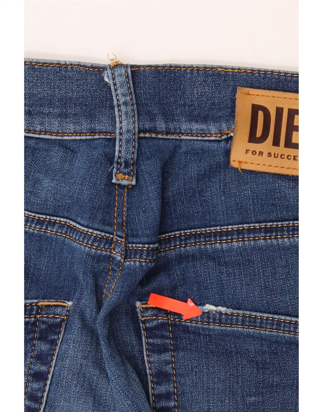 DIESEL Womens Slim Jeans W30 L31 Blue Cotton Vintage Diesel and Second-Hand Diesel from Messina Hembry 