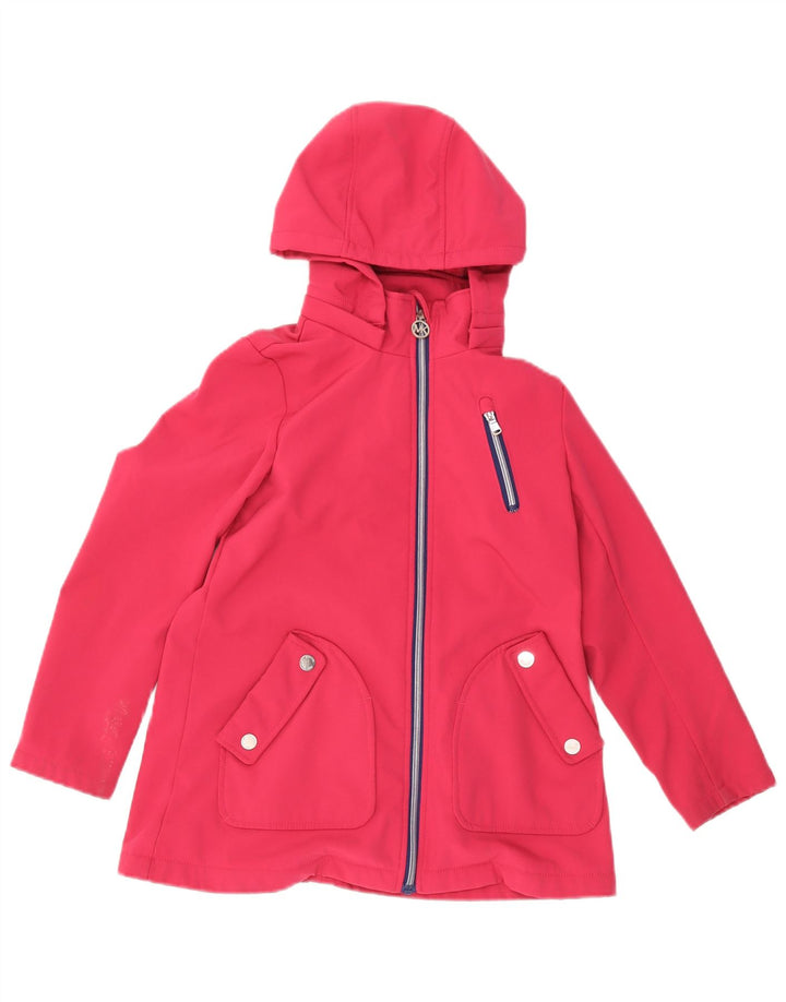 Michael Kors Pige Hættejakke Windbreaker 7-8 år Pink Polyester