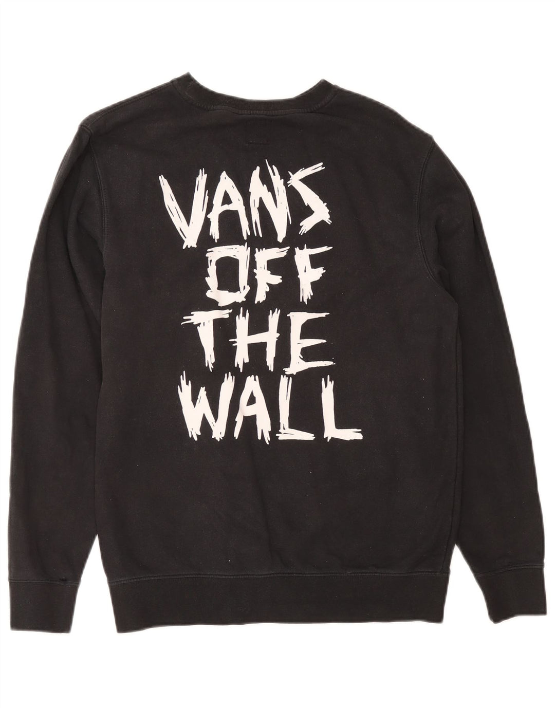 VANS Grafisk sweatshirt til mænd, lille sort bomuld