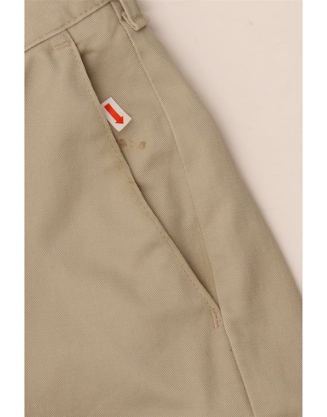 LEE Straight Chino Bukser til mænd W38 L30 Beige Bomuld