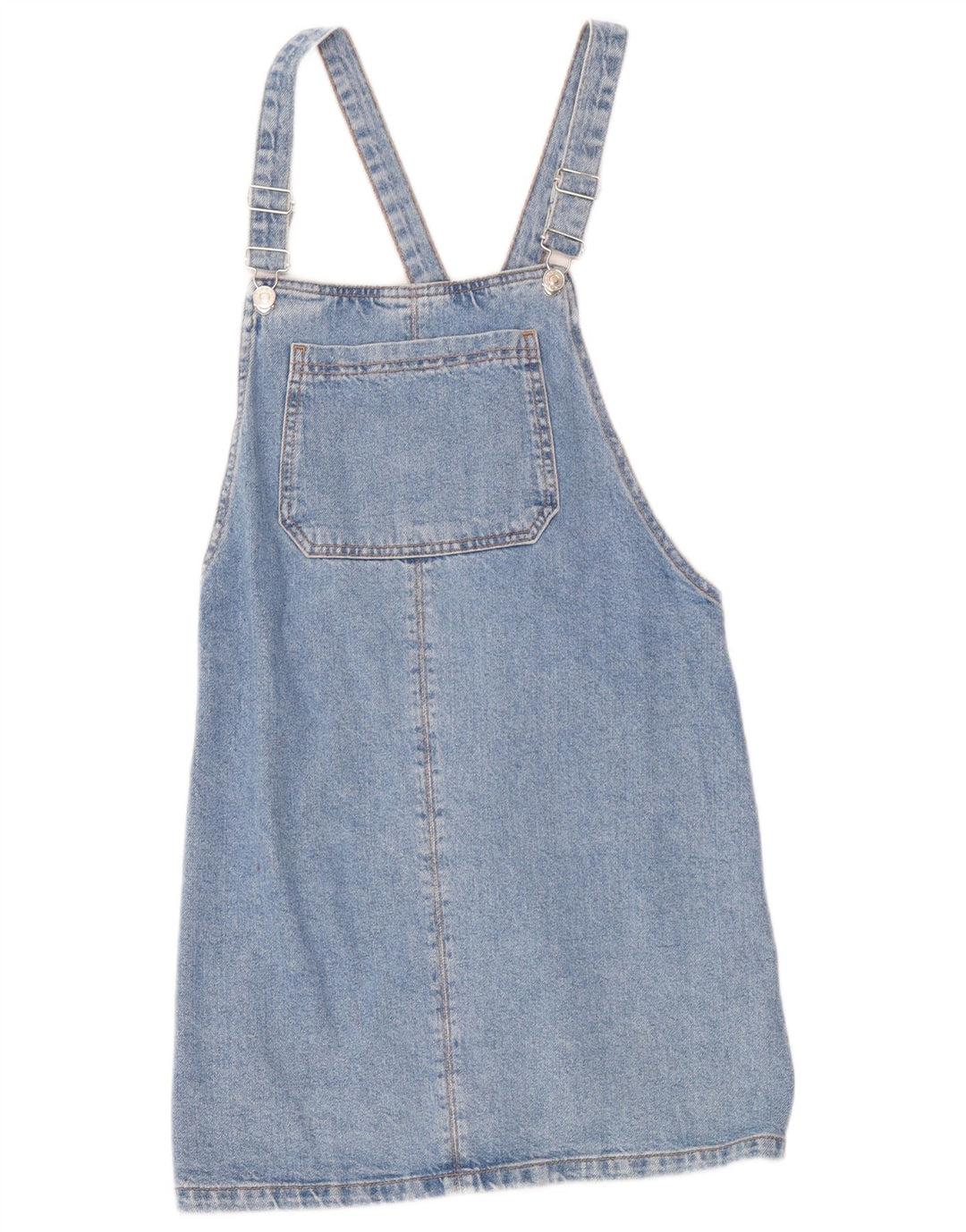 Topshop Damebukserkjole UK 12 Medium Blue Bomuld