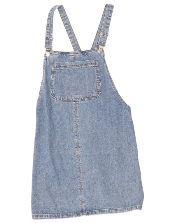 Topshop Damebukserkjole UK 12 Medium Blue Bomuld