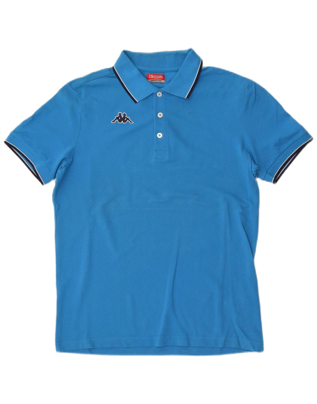 Kappa herre poloshirt Medium blå bomuld