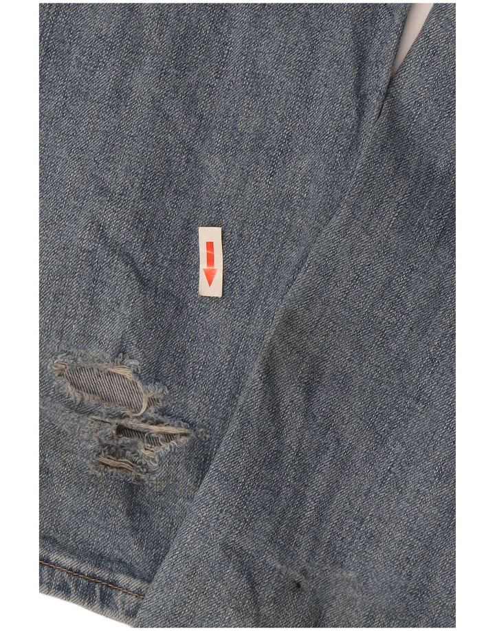 Levi's Dame Bootcut Jeans W28 L34 Blå Bomuld