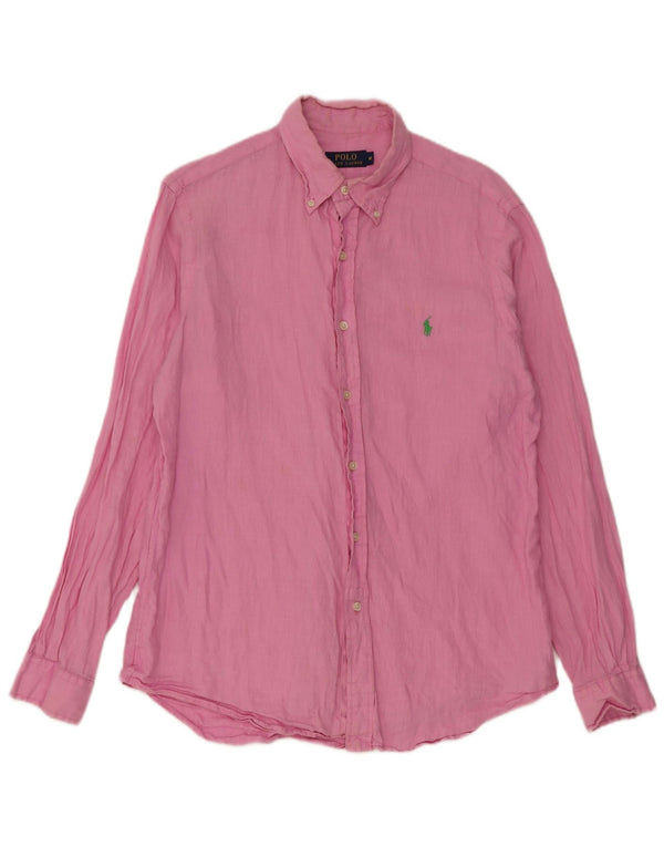 Polo Ralph Lauren Herreskjorte Medium Pink Linen