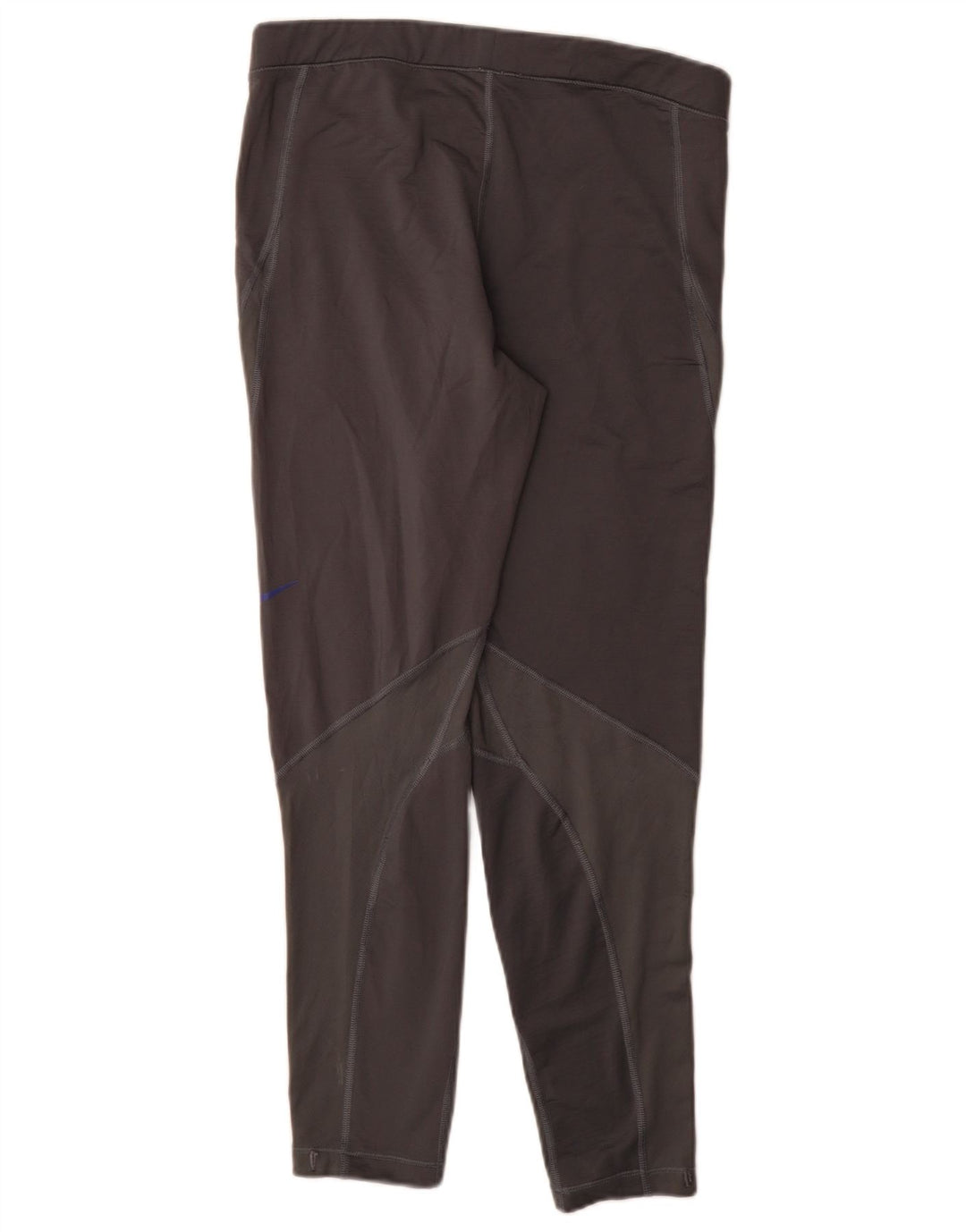 Nike Dame Grafiske Leggings UK 18 XL Grå Colourblock Polyester