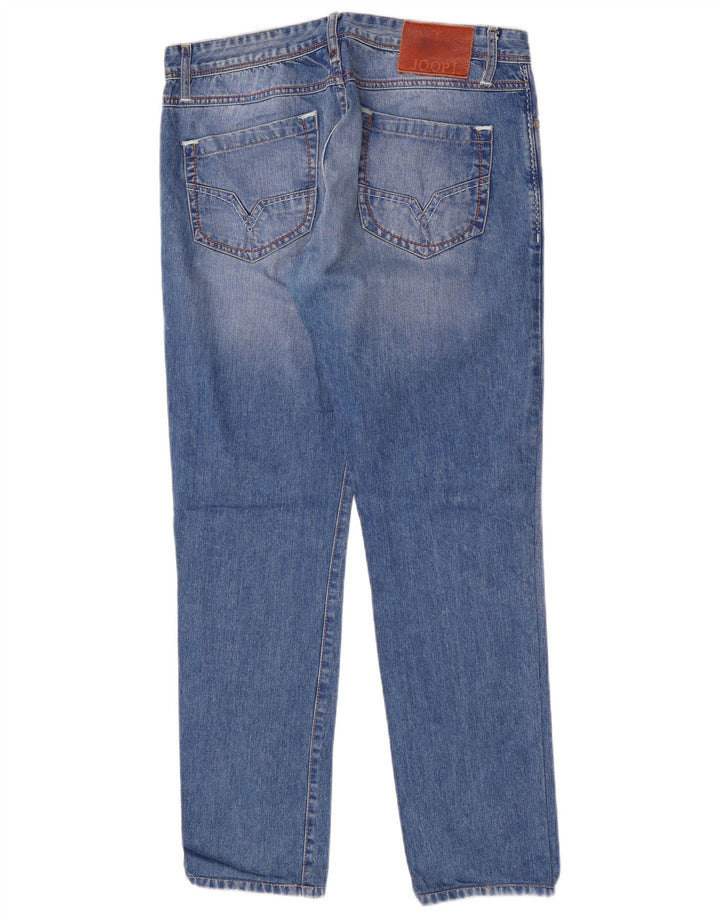 Joop Herre Tapered Jeans W34 L30 Blå Bomuld