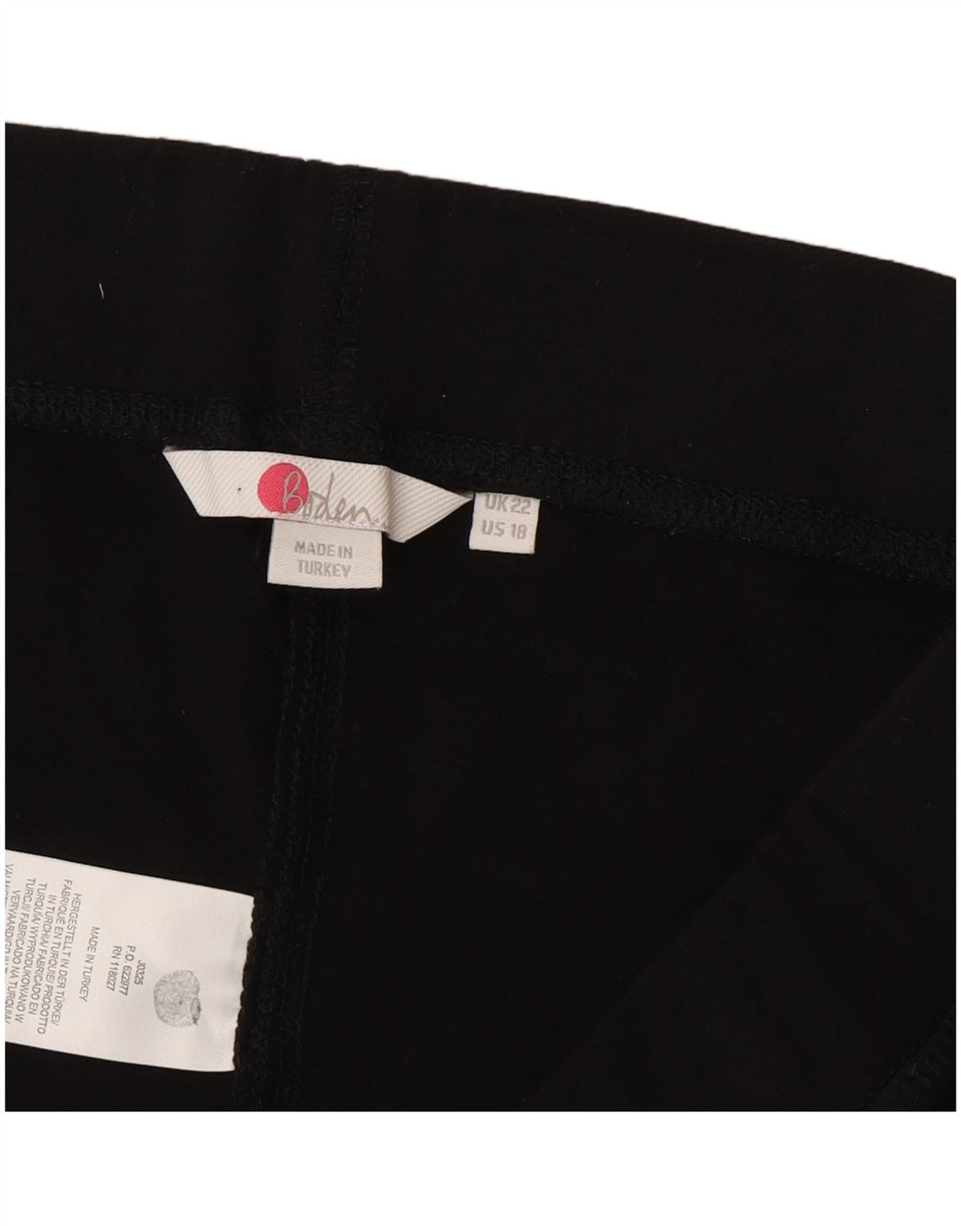 Marks & Spencer Dame Leggings UK 22 3XL Sort Viscose